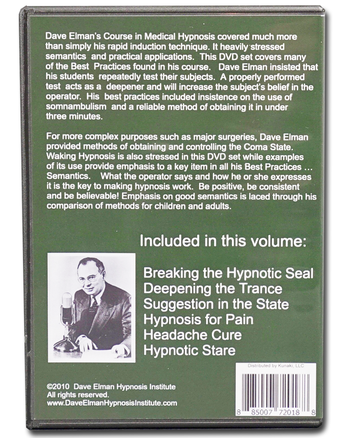 HYPNOSIS Best Practices of Dave Elman (4 DVD Set or Flash Drive Version) - Image 4